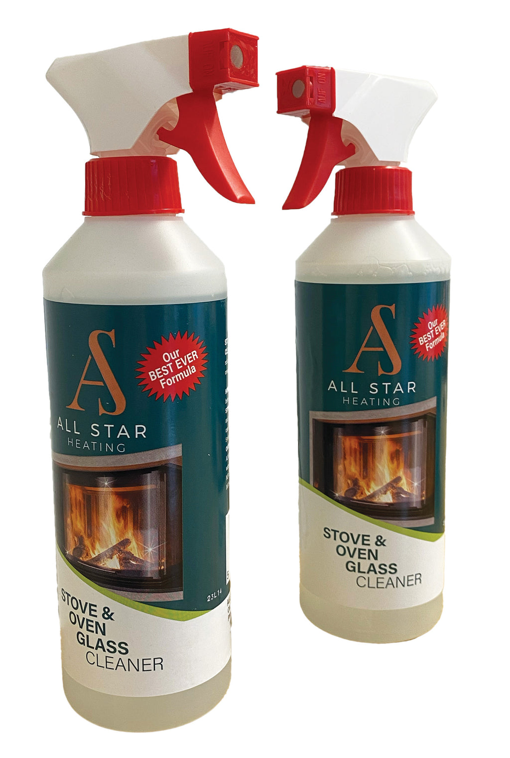 Stove & Oven Glass Cleaner (2+ bottles)